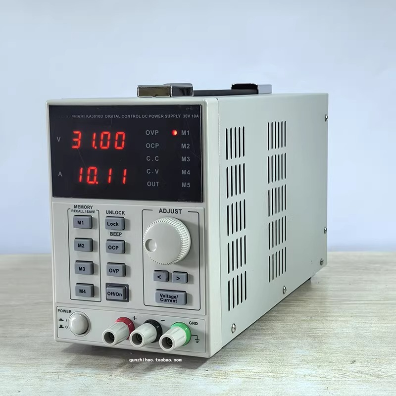 Programmable Linear Dc Power Supply 30V 10A - แหล่งจ่ายไฟ DC แบบเชิงเส้นที่ตั้งโปรแกรมได้ ปรับค่าได้ รุ่น KA3010D/KA3010P