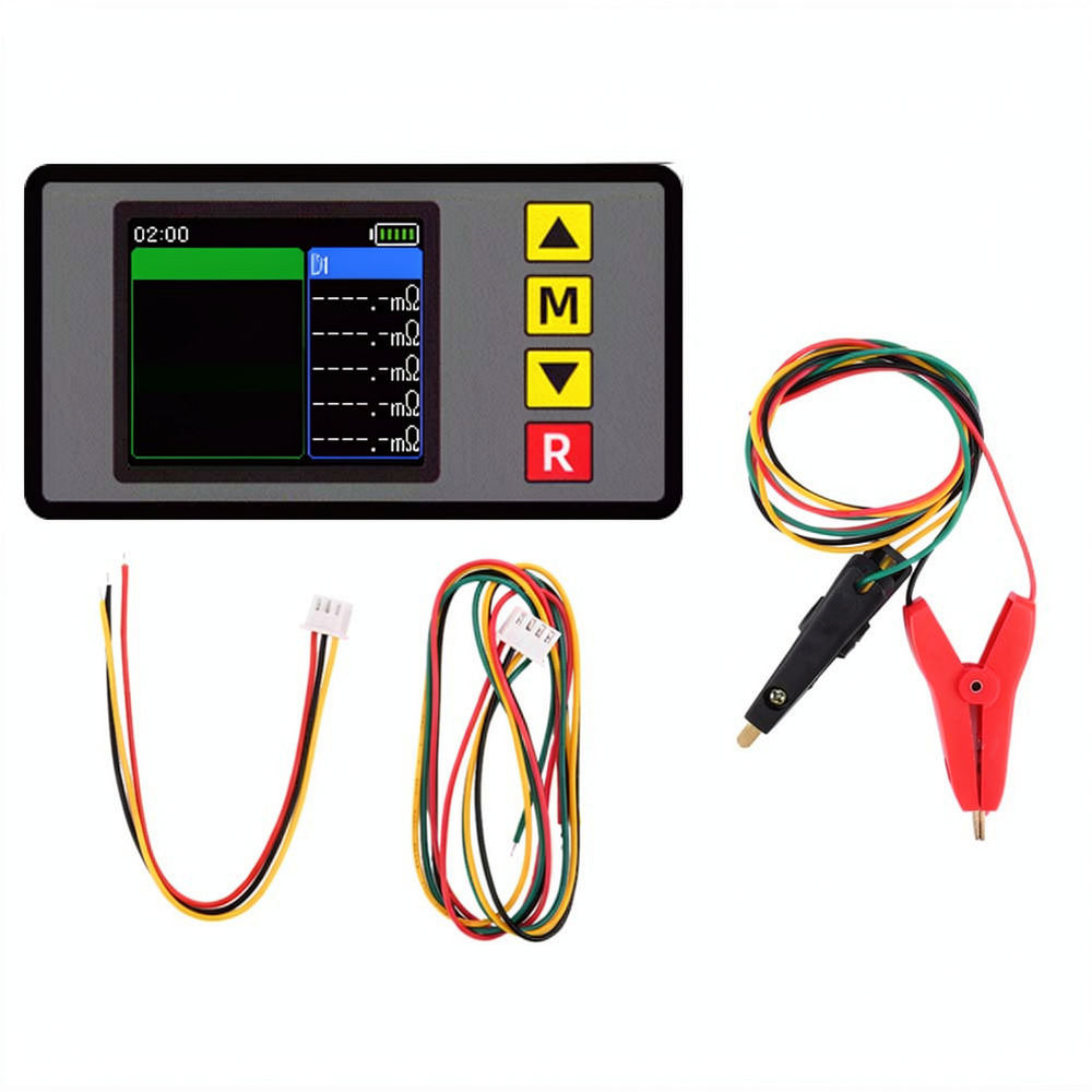 เครื่องวัดแรงดันไฟฟ้าแบบมีสายภ - Battery Internal Resistance Tester Four Wire บทวิจารณ์และราคา